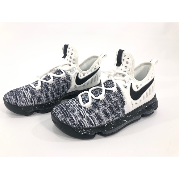 Nike Zoom KD9 Oreo Basketball Shoes 855908-100 - Picture 6 of 8